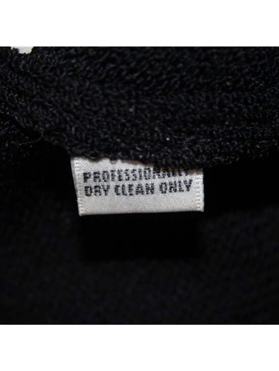 St John Evening Dress Sz 12 Black Sleeveless Santana Knit Mid Length Dress - Picture 7 of 9